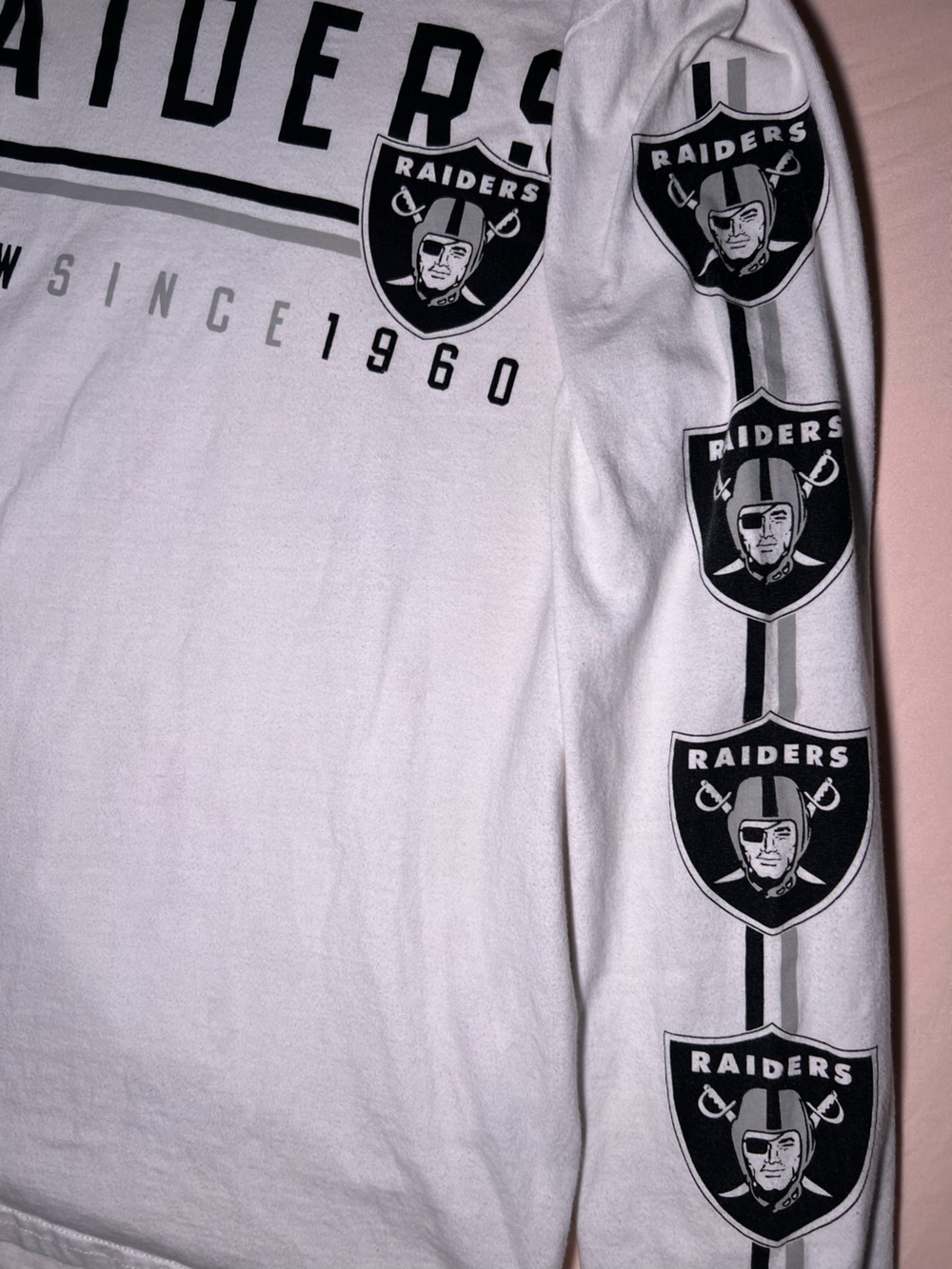 Riders by Lee White Raiders Long-Sleeve Graphic Tee - Picture 3 of 5